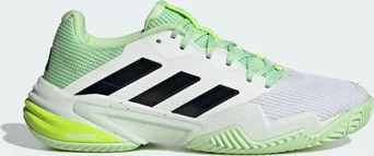 adidas Barricade 13 cloud white/core black/semi green spark