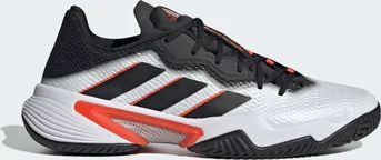adidas Barricade cloud white/core black/solar red