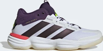 adidas Court Stabil cloud white/aurora met/aurora plum