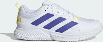 adidas Court Team Bounce 2.0 cloud white/solar purple/solar lemon