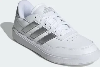 adidas Courtblock cloud white/silver metallic/grey two