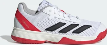 adidas Courtflash cloud white/core black/lucid red