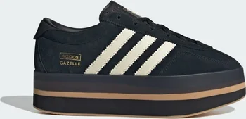 adidas Gazelle Stack core black/Cream white/Gum