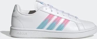 adidas Grand Court Base Beyond cloud white/bliss Pink/bliss blue