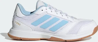 adidas Ligra 8 Indoor Handball cloud white/clear sky/Gold metallic