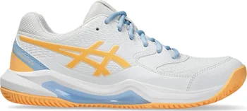 Asics Gel-Dedicate 8 Padel white/Orange glow