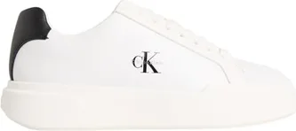 Calvin Klein Chunky Cupsole Laceup Leather White/black
