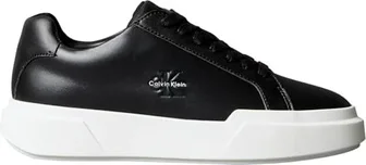 Calvin Klein Chunky Cupsole Laceup Leather black/bright white