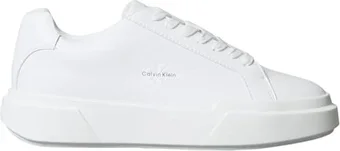 Calvin Klein Chunky Cupsole Laceup Leather triple bright white