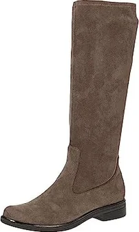 Caprice Flat Boot brandy stretch