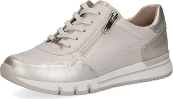 Caprice leathersneaker Off White comb