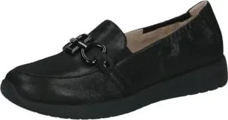 Caprice Slipper black metallic