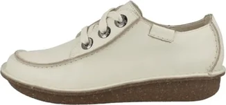 Clarks Funny Dream Cream/White