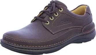 Clarks Nature Three mahogany leather