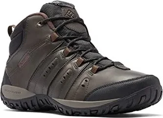 Columbia Woodburn III Mid Omni-Heat cordovan/garnet red