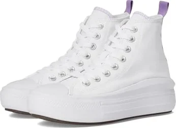 Converse Chuck Taylor All Star Move Platform white/pixel purple