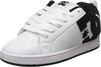 DC Court Graffik White/black