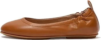 FitFlop Allegro Soft Leather Ballerinas brown