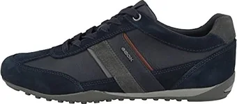 Geox Wells Navy/dark Burgundy