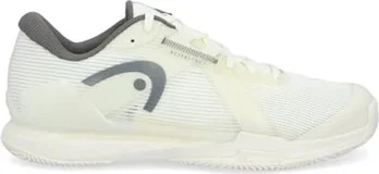 Head Sprint Pro 4.0 Clay Chalk white/dark grey