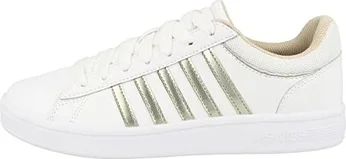 K-Swiss Court Winston White/silver/Gold