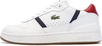 Lacoste T-Clip Set Leather white/Navy/red