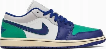 Nike Air Jordan 1 Low Sail/stadium green/neutral grey/deep royal blue