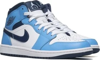 Nike Air Jordan 1 Mid university blue/white/Sail/midnight Navy