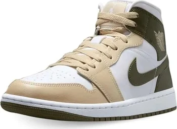 Nike Air Jordan 1 Mid white/rattan/medium olive