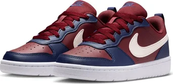 Nike Court Borough Low Recraft dark team red/soft Pearl/midnight Navy