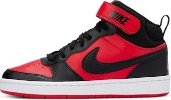 Nike Court Borough Mid 2 university red/white/black