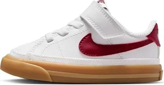 Nike Court Legacy white/Gum yellow/team red