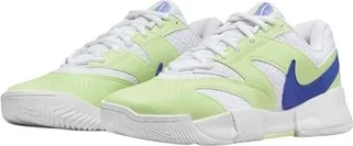 Nike NikeCourt Lite 4 white/light liquid Lime/sapphire