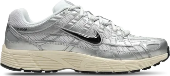 Nike P-6000 white/metallic silver/flat silver/black