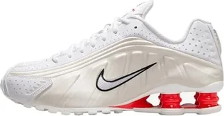 Nike Shox R4 white/phantom/picante red