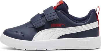 Puma Courtflex V3 puma Navy/puma white/puma red