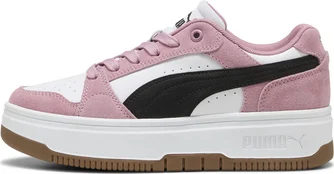 Puma Rebound Femme Low puma white/puma black/poised Pink