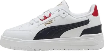 Puma Shuffle Downtown Lo puma white/new Navy/for all time red