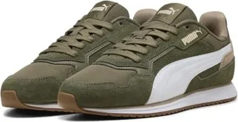 Puma Softride ST Miler Suede loden green/puma white/Gum