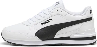 Puma ST Runner v4 Leather puma white/puma black/cast iron