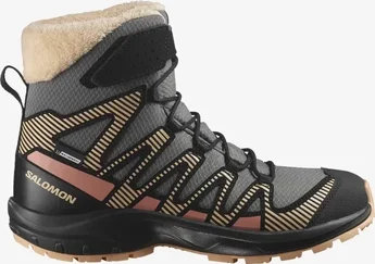 Salomon XA Pro V8 Winter Waterproof pewter/black/Peach fuzz