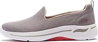 Skechers GOwalk Arch Fit Grateful Taupe/coral
