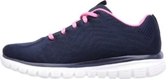 Skechers Graceful Get Connected blue/hot Pink