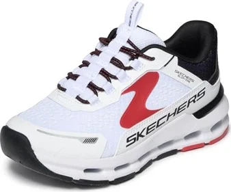 Skechers Slip-Ins: Glide-Step Plus - Vista-Lane White/black/red