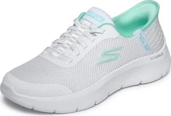 Skechers Slip-Ins Go Walk Flex Grand Entry white/Mint