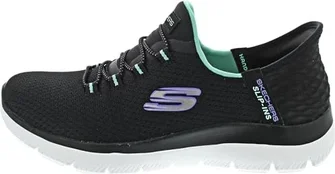 Skechers Slip-Ins: Summits - Diamond Dream black/Turquoise