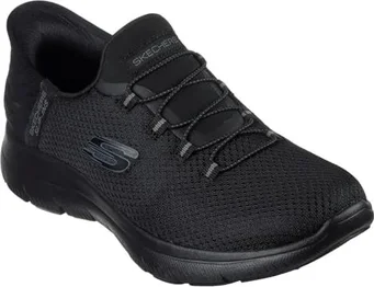 Skechers Slip-Ins: Summits - Diamond Dream black mesh/gunmetal trim