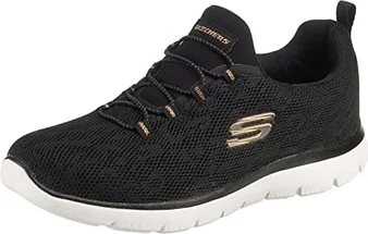 Skechers Summits Leopard Spot black/rose Gold