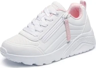 Skechers Uno Lite Easy Zip White