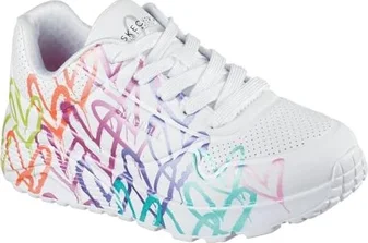 Skechers Uno Lite Metallic Joy white/multicolor